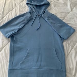 J. Crew Authentic Fleece Hoodie Size Large